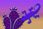 blue lizard
