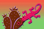 red lizard
